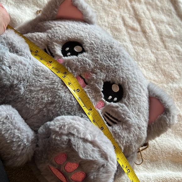 🌟Cute Cat “Fur” Shoulder Bag NWOT☀️Host Pick ☀️ - Picture 13 of 15